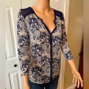 Lucky Brand Paisley Top